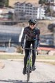 ALÉ Cyklistický dres s dlouhým rukávem zimní - CHIOS SOLID - černá/vícebarevná/šedá