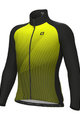ALÉ Cyklistický dres s dlouhým rukávem zimní - MODULAR PRAGMA - žlutá/černá