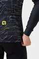 ALÉ Cyklistický dres s dlouhým rukávem zimní - QUICK R-EV1 - černá