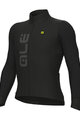 ALÉ Cyklistický dres s dlouhým rukávem zimní - QUICK R-EV1 - černá