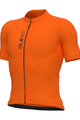 ALÉ Cyklistický dres s krátkým rukávem - PRAGMA COLOR BLOCK - oranžová