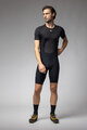 ALÉ Cyklistické kalhoty krátké s laclem - GRAVEL-PRO OFF ROAD - GRAVEL - černá