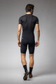 ALÉ Cyklistické kalhoty krátké s laclem - GRAVEL-PRO OFF ROAD - GRAVEL - černá