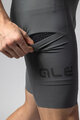 ALÉ Cyklistické kalhoty krátké s laclem - GRAVEL-PRO OFF ROAD - GRAVEL - zelená