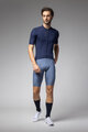 ALÉ Cyklistický dres s krátkým rukávem - COLOR BLOCK PRAGMA - modrá