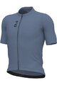 ALÉ Cyklistický dres s krátkým rukávem - COLOR BLOCK PRAGMA - modrá