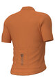 ALÉ Cyklistický dres s krátkým rukávem - COLOR BLOCK PRAGMA - oranžová