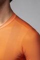 ALÉ Cyklistický dres s krátkým rukávem - COLOR BLOCK PRAGMA - oranžová