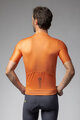 ALÉ Cyklistický dres s krátkým rukávem - COLOR BLOCK PRAGMA - oranžová