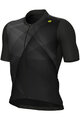 ALÉ Cyklistický dres s krátkým rukávem - SPRINTER R-EV1 - černá/šedá