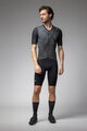 ALÉ Cyklistický dres s krátkým rukávem - SPRINTER R-EV1 - černá/šedá