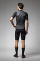 ALÉ Cyklistický dres s krátkým rukávem - SPRINTER R-EV1 - černá/šedá