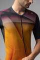 ALÉ Cyklistický dres s krátkým rukávem - SPRINTER R-EV1 - oranžová/černá/růžová