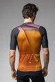 ALÉ Cyklistický dres s krátkým rukávem - SPRINTER R-EV1 - oranžová/černá/růžová