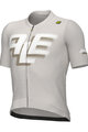 ALÉ Cyklistický dres s krátkým rukávem - SAUVAGE PR-E - ivory/bílá