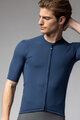 ALÉ Cyklistický dres s krátkým rukávem - COLOR BLOCK OFF ROAD PRAGMA - modrá