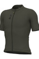 ALÉ Cyklistický dres s krátkým rukávem - COLOR BLOCK OFF ROAD PRAGMA - zelená