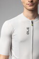 ALÉ Cyklistický dres s krátkým rukávem - COLOR BLOCK OFF ROAD PRAGMA - ivory