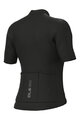 ALÉ Cyklistický dres s krátkým rukávem - COLOR BLOCK PRAGMA - černá
