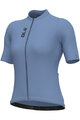 ALÉ Cyklistický dres s krátkým rukávem - COLOR BLOCK PRAGMA - modrá