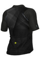 ALÉ Cyklistický dres s krátkým rukávem - SPRINTER R-EV1 - šedá/černá