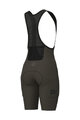 ALÉ Cyklistické kalhoty krátké s laclem - GRAVEL-PRO OFF ROAD - zelená