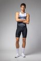 ALÉ Cyklistická kombinéza - HORIZON TRIATHLON - bílá/šedá/černá