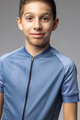 ALÉ Cyklistický dres s krátkým rukávem - FOLLOW ME KID - modrá