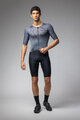 ALÉ Cyklistická kombinéza - BEYOND TRIATHLON - šedá/černá