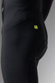 ALÉ Cyklistické kalhoty dlouhé s laclem - R-EV1 CLIMA WARM PLUS 2.0 - černá