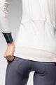 ALÉ Cyklistická větruodolná bunda - PRAGMA FONDO 3.0 - ivory