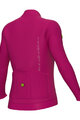 ALÉ Cyklistický dres s dlouhým rukávem zimní - PR-E FOLLOW ME 2.0 LADY - růžová