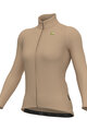 ALÉ Cyklistický dres s dlouhým rukávem zimní - R-EV1 WARM RACE 2.0 LADY - ivory