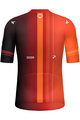 GOBIK Cyklistický dres s krátkým rukávem - ODYSSEY INEOS GRENADIERS 2024 - červená/oranžová