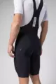 GOBIK Cyklistické kalhoty krátké s laclem - LIMITED 6.0 K7 - černá