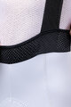 GOBIK Cyklistické kalhoty krátké s laclem - LIMITED 6.0 - bílá