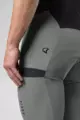 GOBIK Cyklistické kalhoty krátké s laclem - GRIT 2.0 K10 - zelená