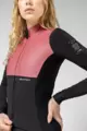 GOBIK Cyklistická zateplená bunda - MIST BLEND WOMEN - růžová/černá
