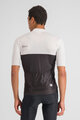 SPORTFUL Cyklistický dres s krátkým rukávem - PISTA - černá/bílá