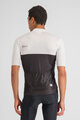SPORTFUL Cyklistický dres s krátkým rukávem - PISTA - bílá/černá