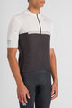 SPORTFUL Cyklistický dres s krátkým rukávem - PISTA - bílá/černá