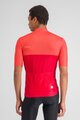 SPORTFUL Cyklistický dres s krátkým rukávem - PISTA - červená