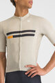 SPORTFUL Cyklistický dres s krátkým rukávem - STARLIGHT - béžová