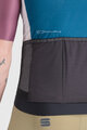 SPORTFUL Cyklistický dres s krátkým rukávem - SUPERGIARA LOGO - modrá/bordó