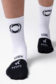 GOBIK Cyklistické ponožky klasické - LIGHTWEIGHT 2.0 INEOS GRENADIERS 26 - bílá/černá
