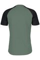SCOTT Cyklistické triko s krátkým rukávem - ICON RAGLAN - zelená/černá