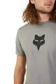 FOX Cyklistické triko s krátkým rukávem - FOX HEAD PREM - šedá