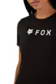 FOX Cyklistický dres s krátkým rukávem - W ABSOLUTE - černá