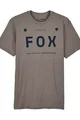 FOX Cyklistické triko s krátkým rukávem - AVIATION PREM - šedá