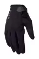 FOX Cyklistické rukavice dlouhoprsté - W RANGER GEL - černá